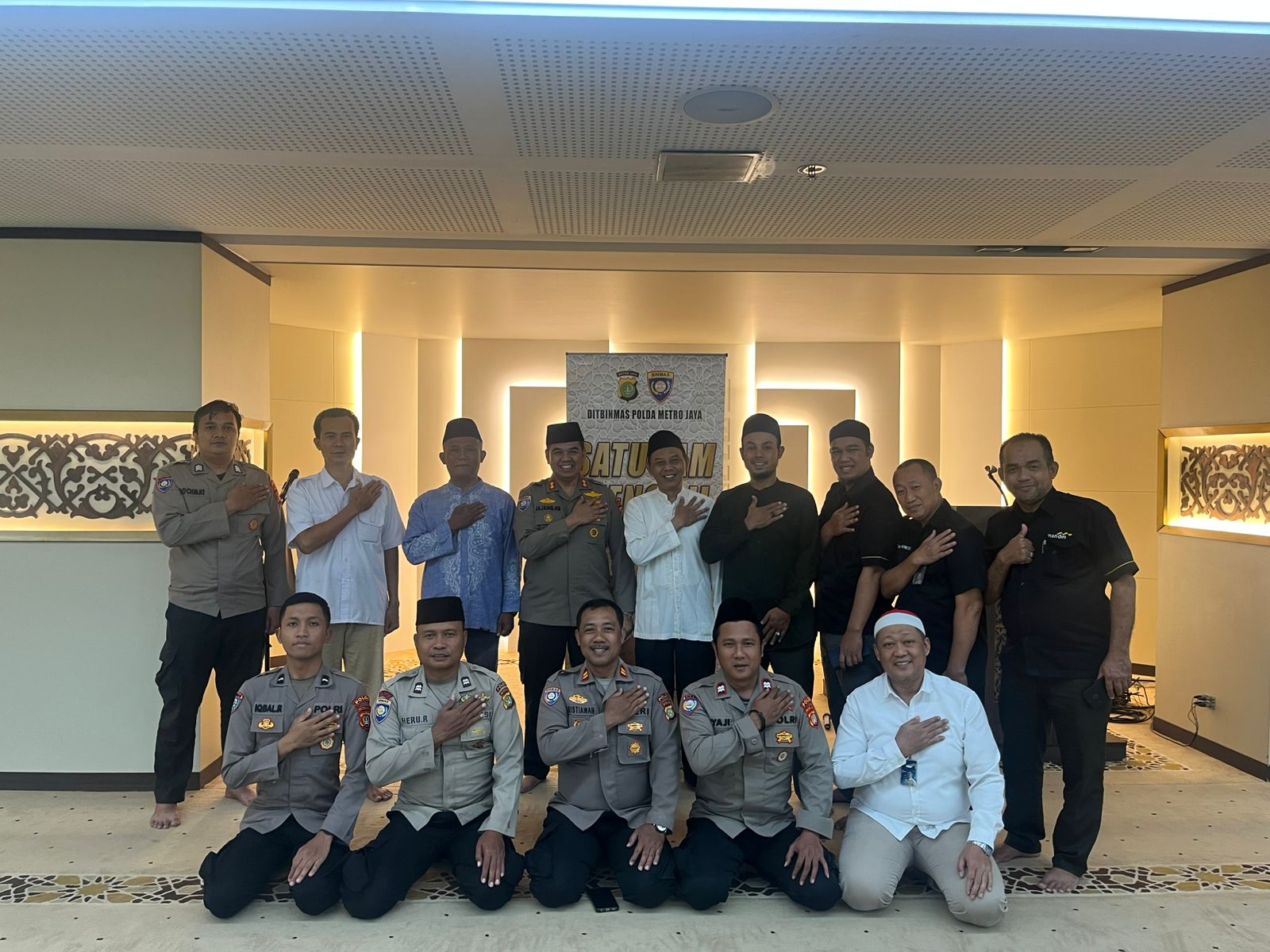 Cooling System: Satu Jam Mengaji Bersama Polisi Polda Metro Jaya, Wujud Nyata Jaga Jakarta