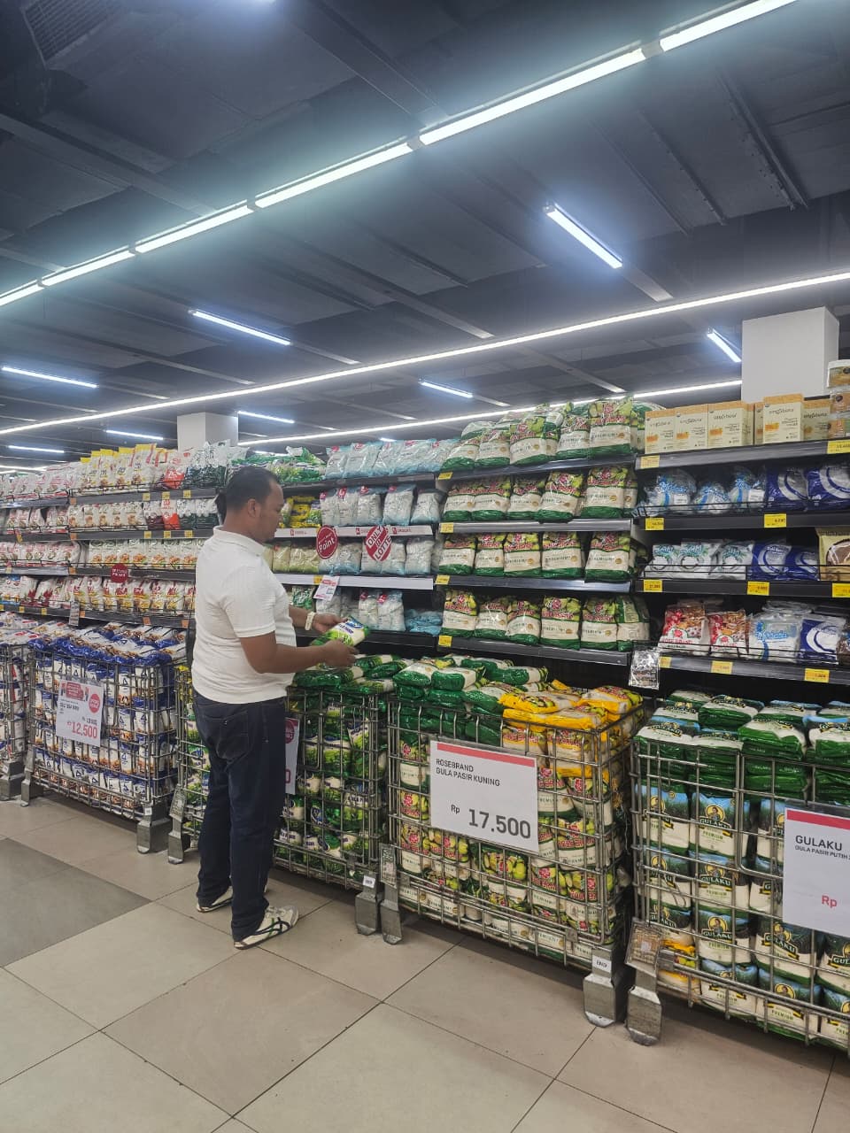 Ditreskrimsus Polda Metro Jaya Monitoring Bapokting di Jakpus, Stok Aman, Cabai Masih Tinggi