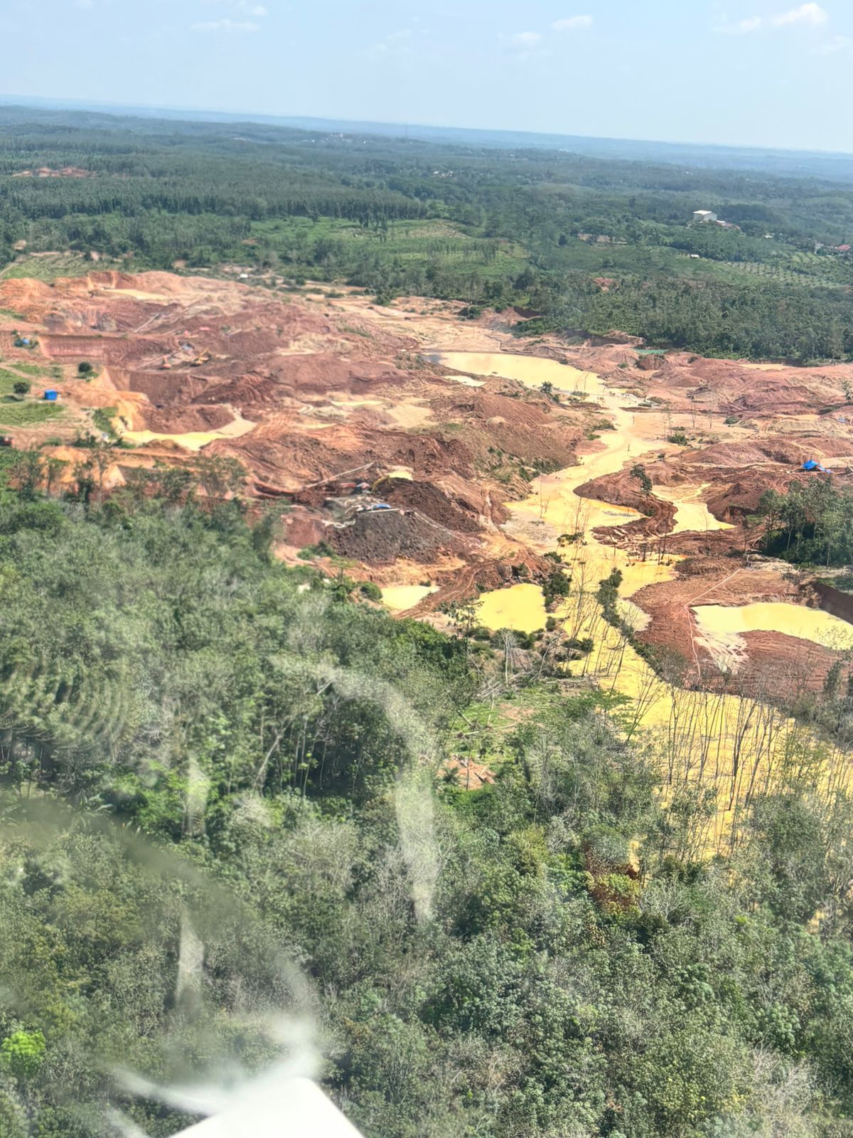 Polda Lampung Tetapkan 14 Orang Tersangka Terkait Tambang Emas Ilegal