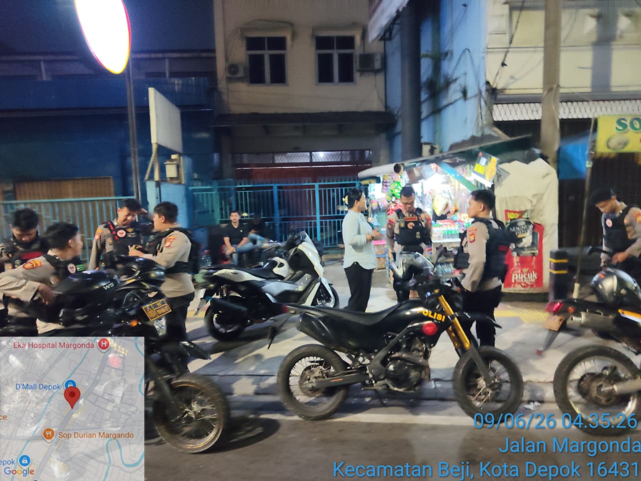 Respons Cepat Patroli Perintis Presisi Polres Metro Depok: Amankan Wilayah, Sigap Tindak Lanjuti Aduan Warga via 110